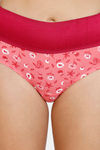 Zivame Anti-Microbial High Rise Full Coverage Tummy Tucker Hipster Panty (Pack of 2) - Multicolor — thumbnail 9